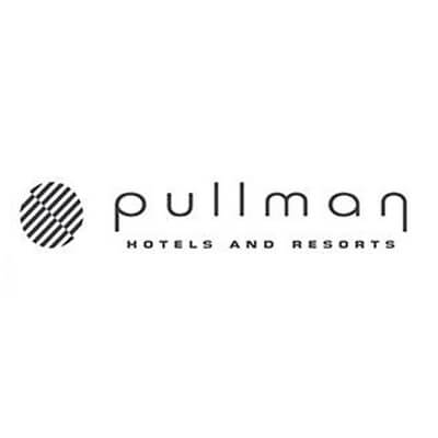 The logo of Plantastic's happy customer of biodegradable plastic alternatives Pullman Hotels and Resorts