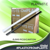 6x210mm Straight Biodegradable and Compostable Straws with Hashtag in Paper Wrap No Print 5000 Pcs/Big Carton