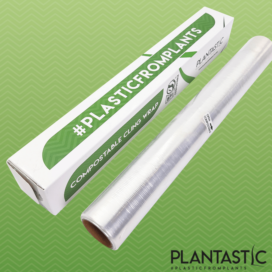 Compostable and Biodegradable Cling Food Wrap